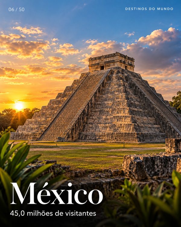 México: Cidade do México, Cancún e Riviera Maya (imagem ilustrativa)