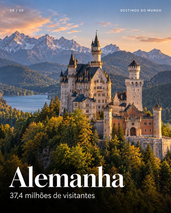 Alemanha: Baviera, Berlim e Rota dos Castelos (imagem ilustrativa)
