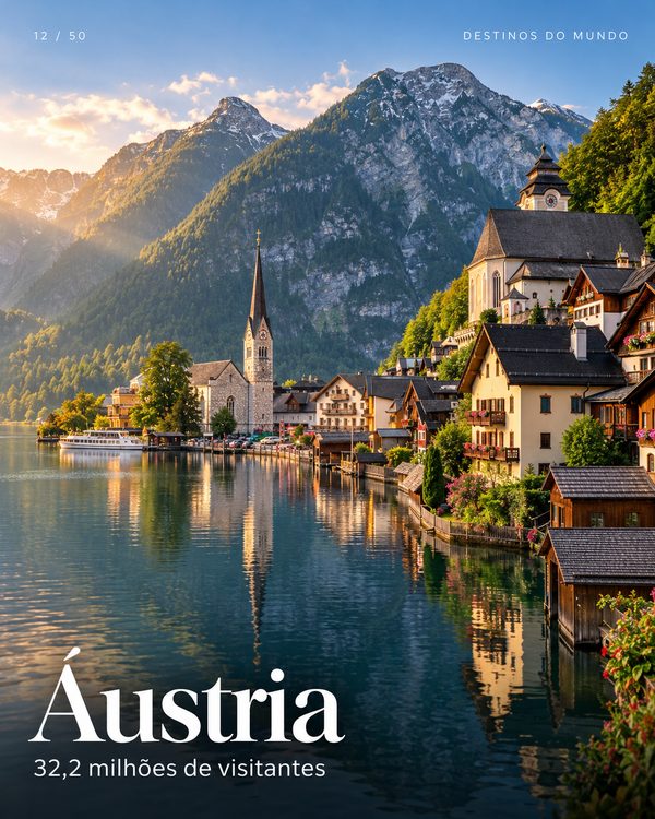 Áustria: Viena, Salzburgo e Hallstatt (imagem ilustrativa)