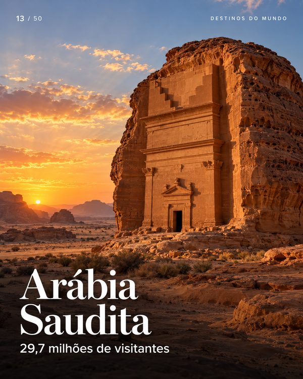 Arábia Saudita: Riad, AlUla e Jeddah (imagem ilustrativa)