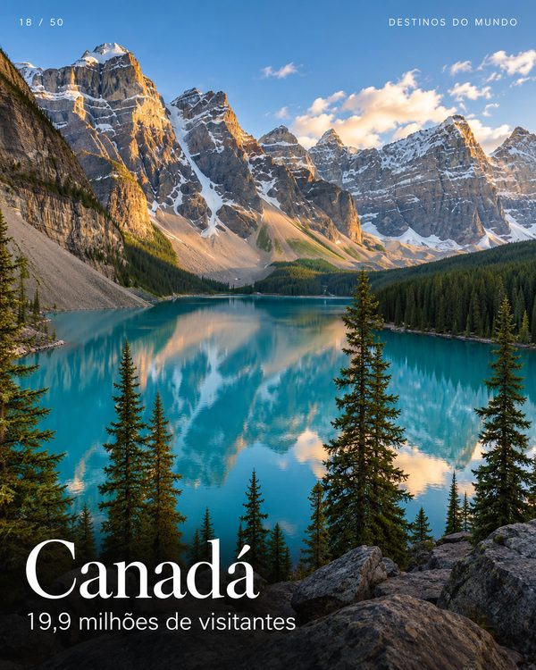Canadá: Banff, Vancouver e Toronto (imagem ilustrativa)