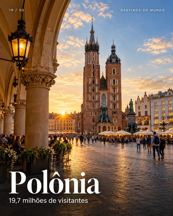 Polônia: Cracóvia, Varsóvia e Gdańsk (imagem ilustrativa)