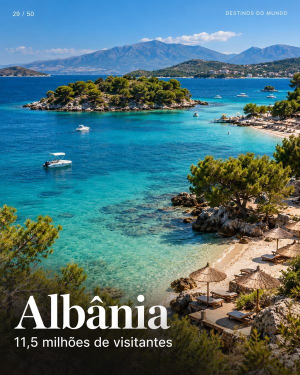 Albânia: Tirana e Riviera Albanesa (imagem ilustrativa)