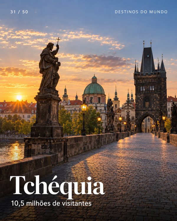 Tchéquia: Praga e Český Krumlov (imagem ilustrativa)
