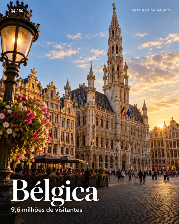 Bélgica: Bruxelas, Bruges e Gante (imagem ilustrativa)