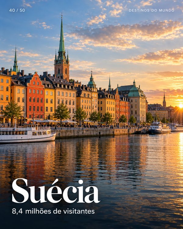 Suécia: Estocolmo, Gotemburgo e Lapônia sueca (imagem ilustrativa)